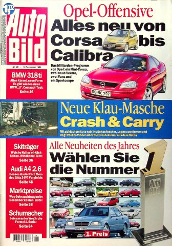 Deckblatt Auto Bild (48/1994)